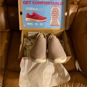 Skechers Go Walk Joy Light Pink Slip-Ons